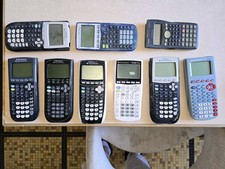 Lot 11 Calculatrice CASIO Texas Instrument Ti-84 Ti-82 HS POUR Reparation