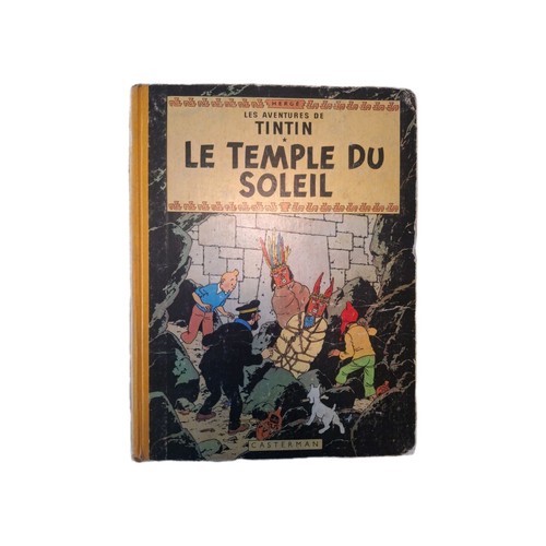Tintin temple soleil - du,
