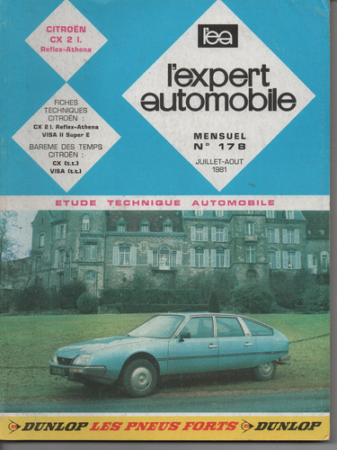 Revue technique citroen - revue, cx