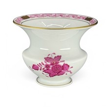 Petit Vase Ancien - Herend Hungary  - Apponyi Bouquet Chinois -  8 cm