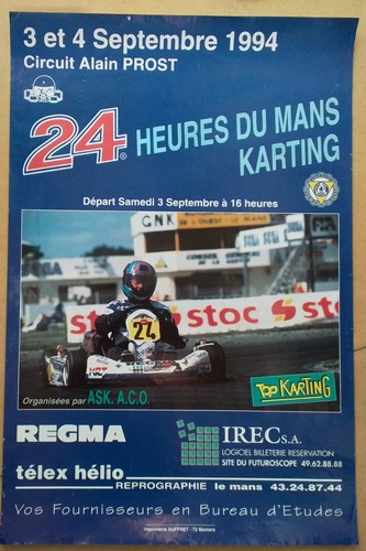 24h karting 1994 - 1994, affiche