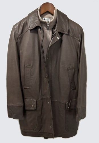 Manteau cuir gilet - manteau, +