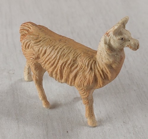 Ancienne figurine lama - figurine,, blanc