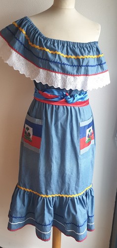 Robe karabela haïtienne - robe, haïtienne.