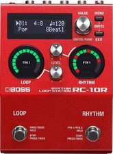 Pédale d'effets pour guitare Boss RC-10R Rhythm Loop Station Looper avec boîte