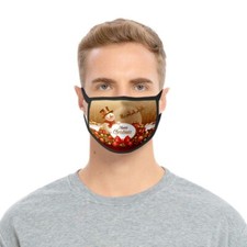 Masque Noël Bonhomme de Neige