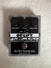 Electro-Harmonix Octave Multiplexer Guitar Bass Effects Pedal
