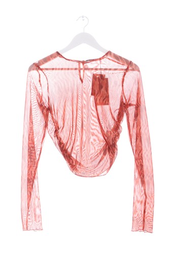 Zara blouse transparente dames - blouse,
