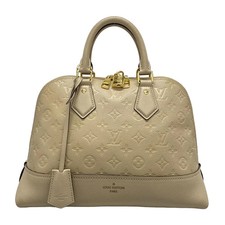Auth LOUIS VUITTON NeoAlma PM M44885 Tourterelle Monogram Empreinte - Handbag