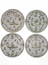 Moustiers 4 plates 18th