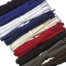 Fabmania® Laces 6mm Flat Polyester Shoe Laces for Converse Gym Boxing Trainers