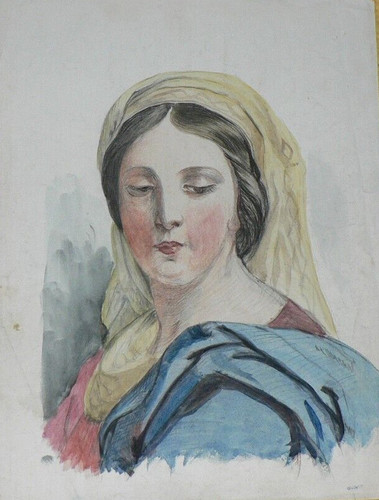 Dessin ancien xix ème - dessin,
