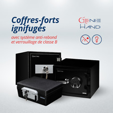 Coffre-fort Ignifuge Petit Boîte Coffre da Sécurité Électronique  ou Mecanique