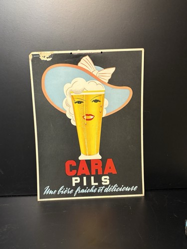Rare carton publicitaire - rare,