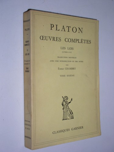 Platon oeuvres completes - oeuvres,