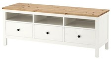 Hemnes IKEA tv stand white 148