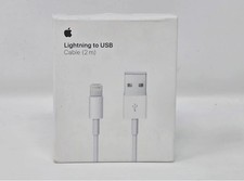 Genuine Apple MD819AM/A Lightning to USB Cable 2M - White