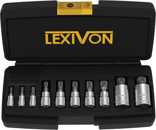 Coffret douille torx male - douille,