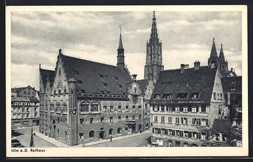 Ulm mairie carte - mairie,,