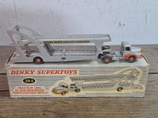 Jouet Ancien Camion Porte Auto Voiture Dinky Toys Avec Boite