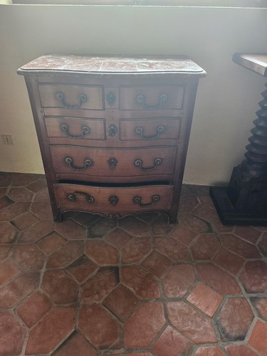 Commode bois marron - commode, 3