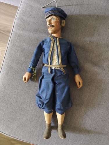 Ancienne marionnette bois - ancienne,