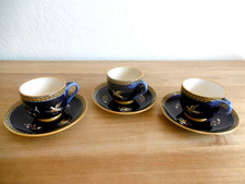 TROIS TASSES A CAFE FAIENC