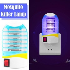 Indoor LED Electric Mosquito Fly Bug Insect Trap Zapper Killer Night ❀ Lamp N6B1