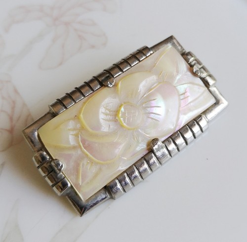 Anciens vintage broche fleur - vintage,