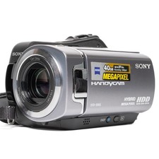 Sony Handycam DCR-SR65 Silver Digital Camcorder Good