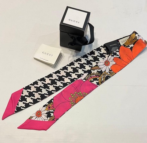 Mini écharpe ruban - gucci, col
