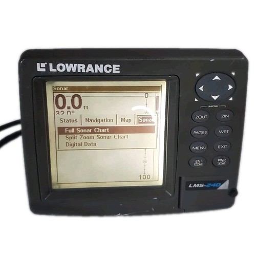 Lowrance lms 240 - 240, fishfinder