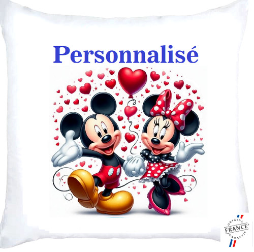 Housse coussin minnie - de,