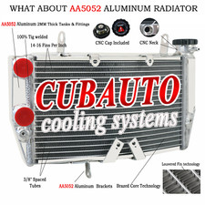 Aluminium Radiateur Pour Ducati 848 1098 1098S 1098R 1198 1198S 2007-2011 2010