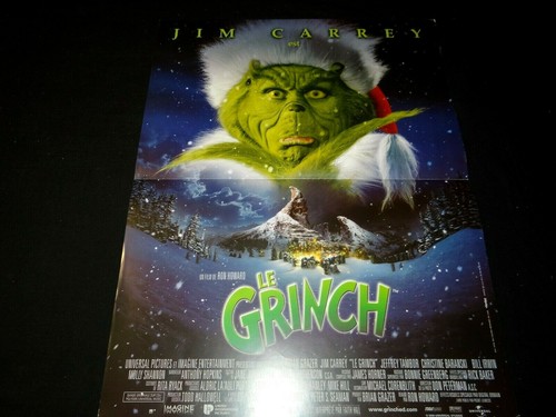 Grinch jim carrey affiche - jim,