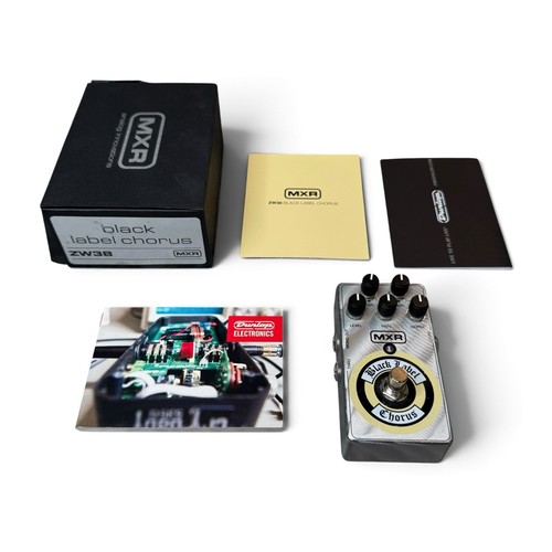 Mxr dunlop black label - mxr, zw-38