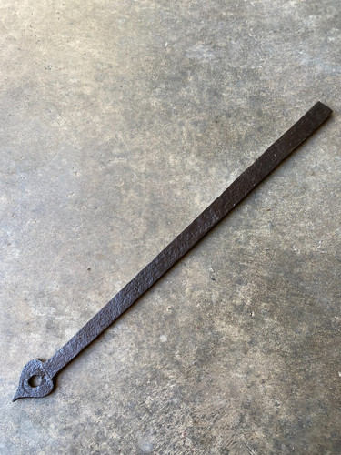 Ancienne barre fer forgé - , pour