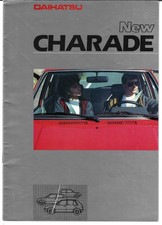 Daihatsu Charade 1983-1984 Export Markets Sales Brochure In English 3-dr & 5-dr