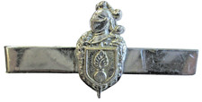 DEPARTMENTAL GENDARMERIE chrome metal tie clip