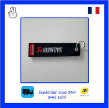 Porte-clés moto Akrapovic – accessoire clé universel résistant