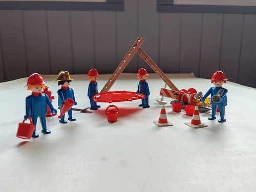 Playmobil vintage pompiers - playmobil,