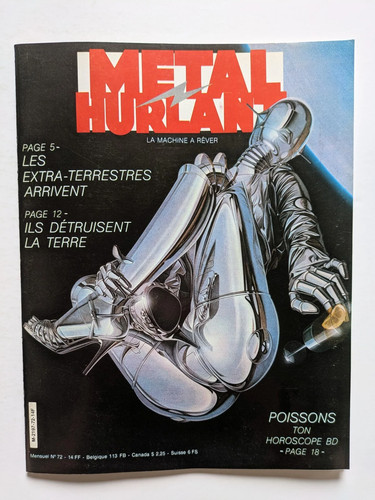 Métal hurlant 1982 - hurlant,