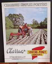 ▬► 6 Row Binous Prospectus RIBOULEAU Super-Preffer Tractor Someca Massey