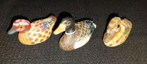 Canards bois peints - x, 7