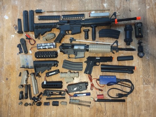 Airsoft parta lot - airsoft,