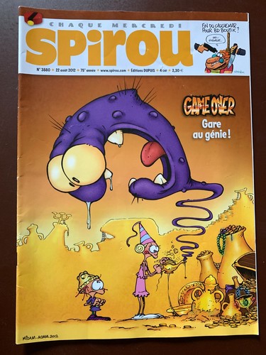 Spirou magazine 3880 du - spirou,