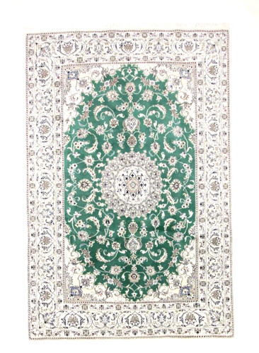 Tapis nain oriental soie - nain, en