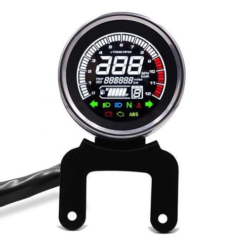 Compteur vitesse moto lcd - compteur,