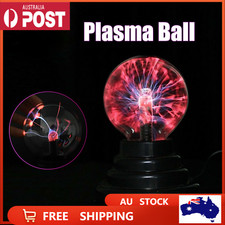 Boule Plasma Magique 14cm Lumière Tactile Éclairage Sensible Sphère Lampe Déc...