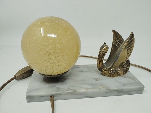Lampe bureau ancienne - bureau, marbre